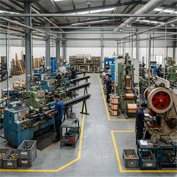 Clampex manufacturing shop floor with Traub automatic lathes and wire drawing machinery