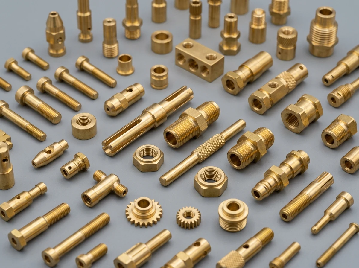 Custom Brass CNC Parts